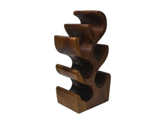 HSM-collectie Staand Wijnrek Vins 6 Flessen-27x18x50-Bruin-Munggur