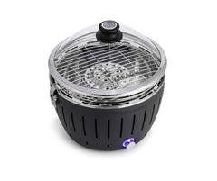 LotusGrill Glazen deksel voor Mini Ø290mm - Met geïntegreerde thermometer