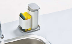 Countertop Organizer Soap Dispenser with Sponge Holder - Zeepdispenser