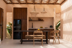 De Mykonos Hanglamp- Natuurlijk - M - Hanglamp
