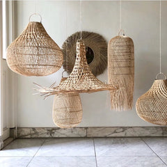 De Mykonos Hanglamp- Natuurlijk - M - Hanglamp