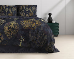 Dekbedovertrek Jaimy Blauw 140 x 220 - 1-persoons dekbedovertrek