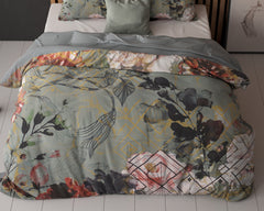 Dekbedovertrek Marmer Art Deco Groen 140 x 200/220 - 1-persoons dekbedovertrek