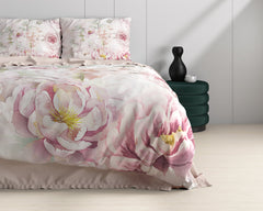 Dekbedovertrek Minzy Roze 200 x 220 - 2-persoons dekbedovertrek