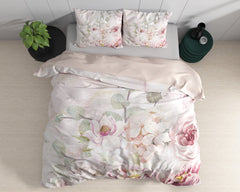 Dekbedovertrek Minzy Roze 200 x 220 - 2-persoons dekbedovertrek