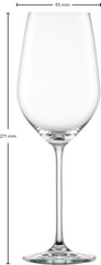 Vertaal Schott Zwiesel Fortissimo Bordeaux glas 130 - 0.632Ltr - 4 glazen naar het Nederlands.
