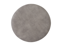HSM-collectie - Ronde Poef Otto - 55x55x40 - Wit - Stof