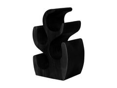 HSM-collectie - Staand wijnrek Vins 4 flessen - 26x16x40 - Zwart - Munggur