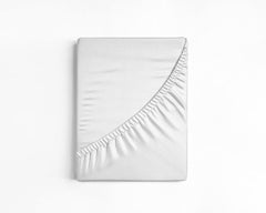 Katoenen Hoeslaken Wit 90 x 200 - Hoeslaken
