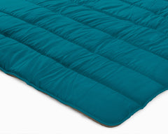 All-in-one Lazy 1-persoons dekbed Teak / Plume 140 x 200