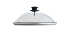 LotusGrill Glass Cover for Classic Ø350mm - With integrated thermometer - LotusGrill accessoires - 10%