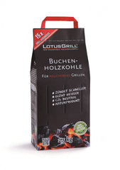 LotusGrill Houtskool Beuken zak - 2.5 kg - LotusGrill accessoires - 5%