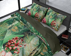 Dekbedovertrek Mentha Groen 200 x 220