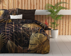 Dekbedovertrek Oliva Goud 200 x 220
