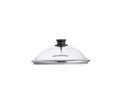 LotusGrill Glazen deksel voor Mini Ø290mm - Met geïntegreerde thermometer