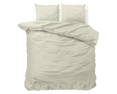Dekbedovertrek Satin Point Crème 200 x 220
