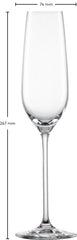 Schott Zwiesel Fortissimo Champagneglas met MP 7 - 0.24Ltr - 4 glazen - Champagneglas