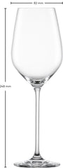 Schott Zwiesel Fortissimo Witte wijnglas - 0.404Ltr - 4 glazen - Wijnglas