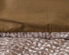 Dekbedovertrek Signature Velvet Katoen Aria Bruin 200 x 220