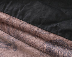 Dekbedovertrek Signature Velvet Katoen Jonas Bruin 200 x 220