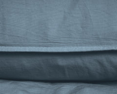 Dekbedovertrek Stonewashed Blauw 200 x 220