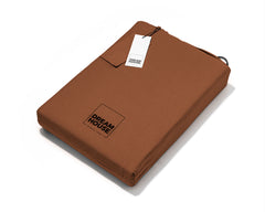 Dekbedovertrek Stonewashed Bruin 200 x 220