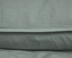 Dekbedovertrek Stonewashed Groen 200 x 220
