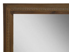 Rechthoekige Spiegel - 120x3x80 - Naturel - Rotan/Teak