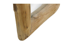 Rechthoekige Spiegel - 50x7x70 - Naturel - Teak