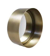 Ronde spiegel - 20x7x20 - Goud - Metaal