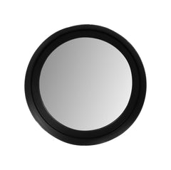 Ronde spiegel - 20x7x20 - Zwart - Metaal