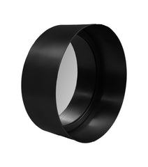 Ronde spiegel - 20x7x20 - Zwart - Metaal
