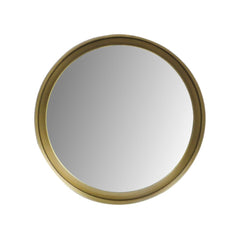 Ronde spiegel - 30x3x30 - Goud - Metaal