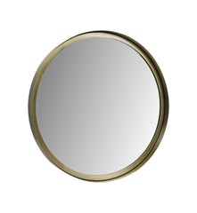Ronde Spiegel - 40x3x40 - Goud - Metaal