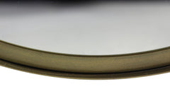 Ronde spiegel - 50x2x50 - Goud - Metaal