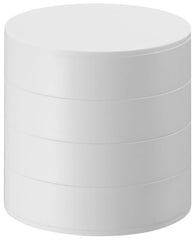 Yamazaki Accessoirelade 4 lagen - Toren - wit - Sieradenopberger