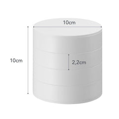 Yamazaki Accessoirelade 4 lagen - Toren - wit - Sieradenopberger