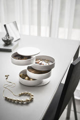 Yamazaki Accessoirelade 4 lagen - Toren - wit - Sieradenopberger