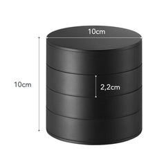 Yamazaki Accessoirelade 4 lagen - Toren - zwart - Sieradenopberger