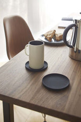 Yamazaki Coaster Round - Toren - zwart - Onderzetter