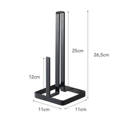 Yamazaki Keukenpapierhouder - Toren - zwart - Keukenpapierhouder