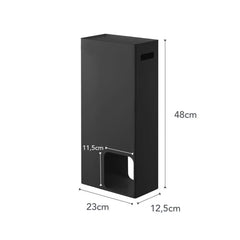 Yamazaki Toiletrolhouder - Toren - Zwart