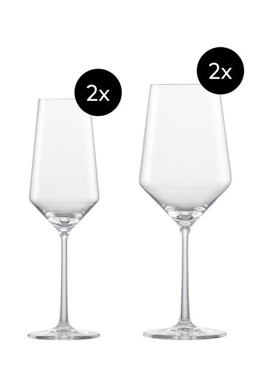 Zwiesel Glas Pure 4-delige Date Night set - Wijnglas